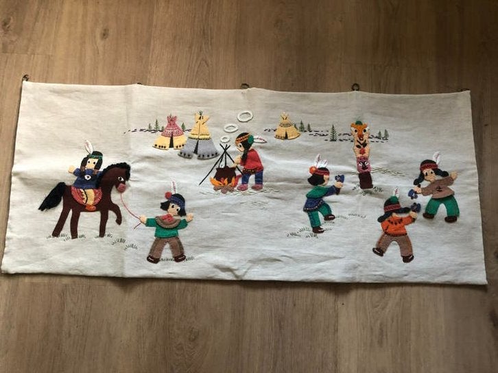 Wandkleed voor kinded/babykamer., Ophalen of Verzenden, Gebruikt, Wanddecoratie