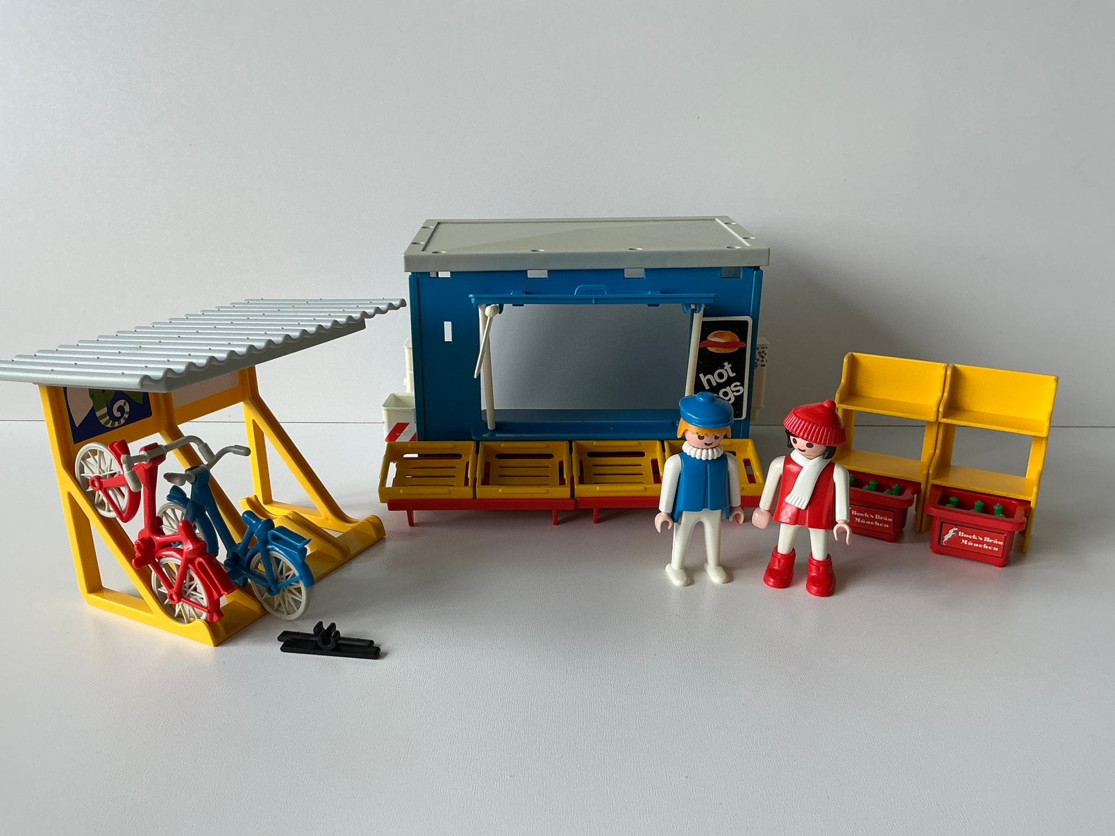 Playmobil 3418 kiosk (incompleet), Ophalen of Verzenden, Gebruikt, Complete set