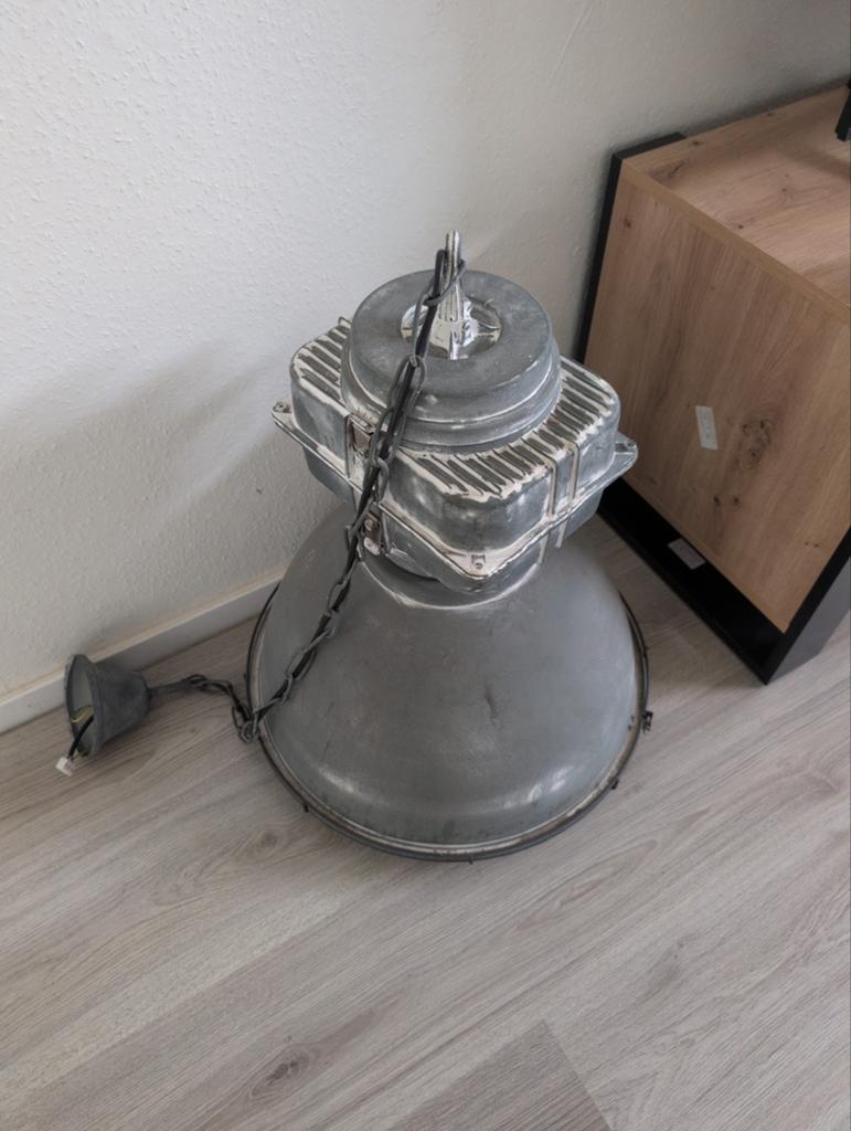 Industriële lamp, Huis en Inrichting, Ophalen of Verzenden, Zo goed als nieuw, Minder dan 50 cm