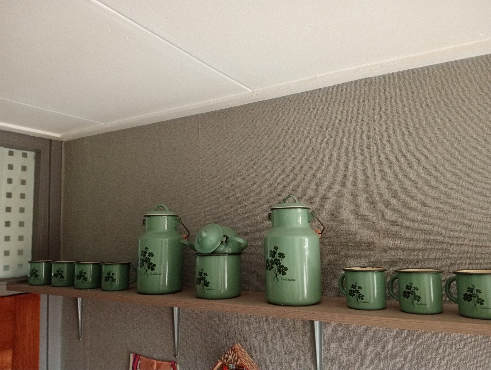 geemailleerde set, Ophalen of Verzenden, Gebruikt