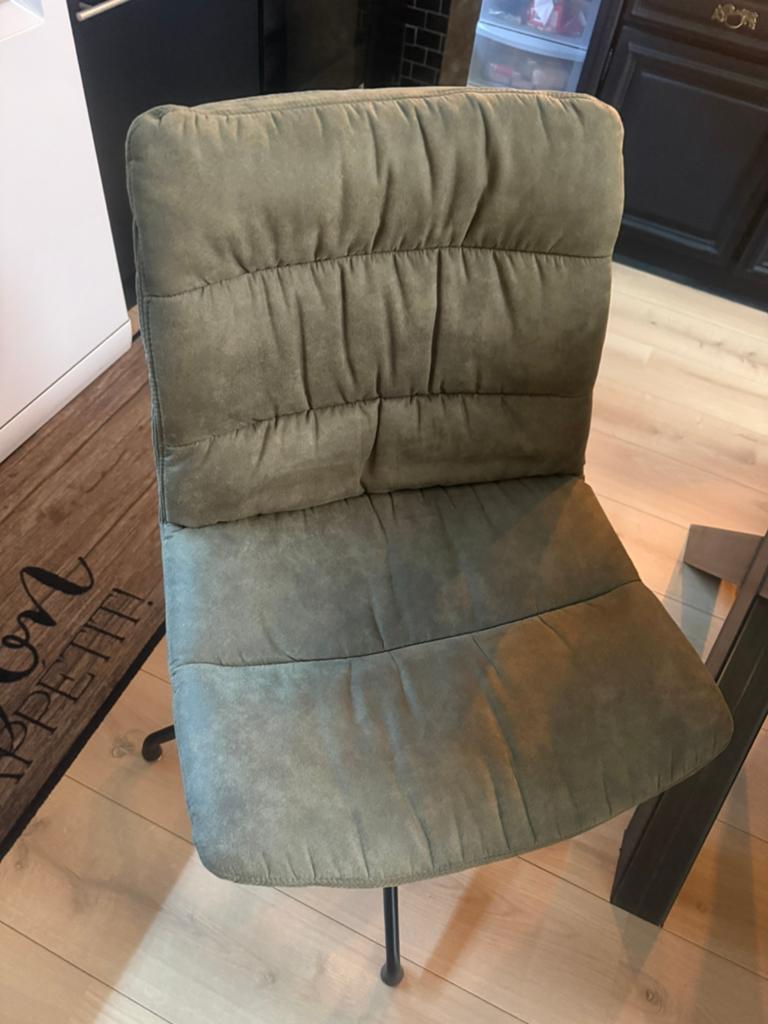 4 nog mooiestoelen, Minder dan 75 cm, Ophalen of Verzenden, Zo goed als nieuw, Stof