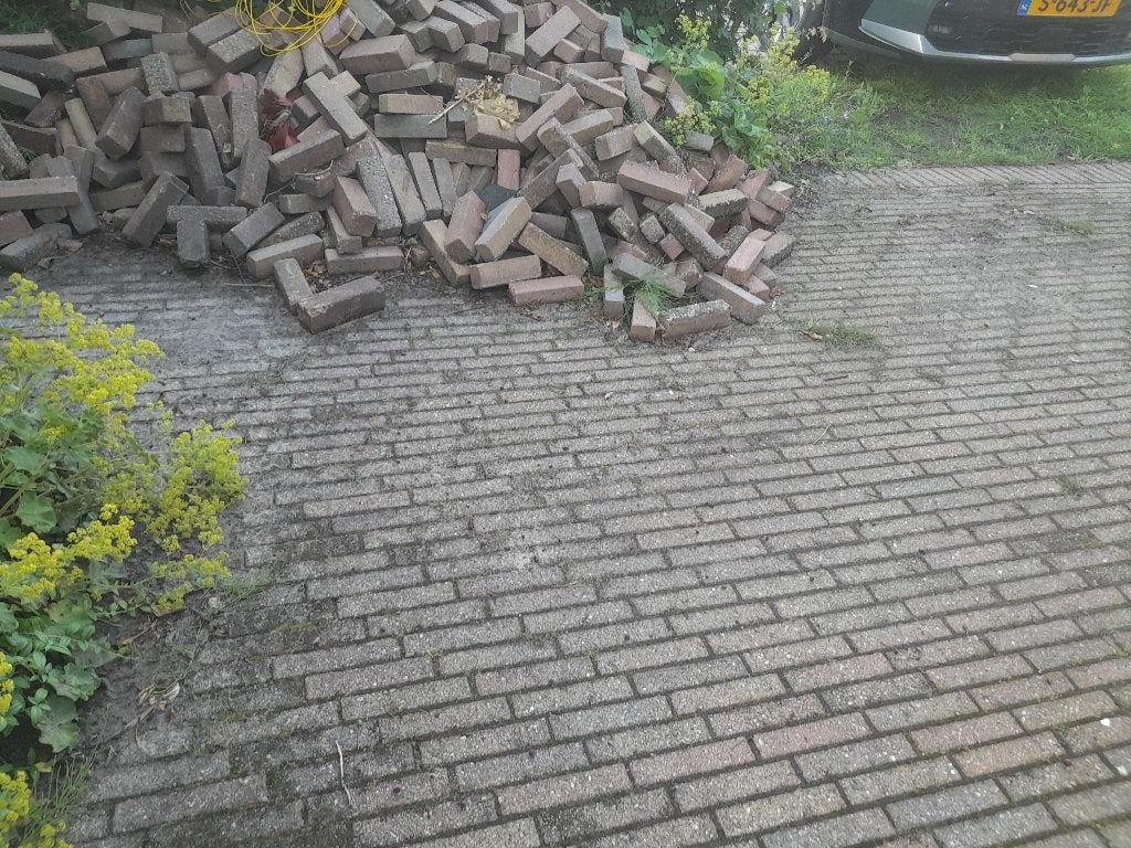 Klinkers, Ophalen, Gebruikt, Klinkers, 10 m² of meer
