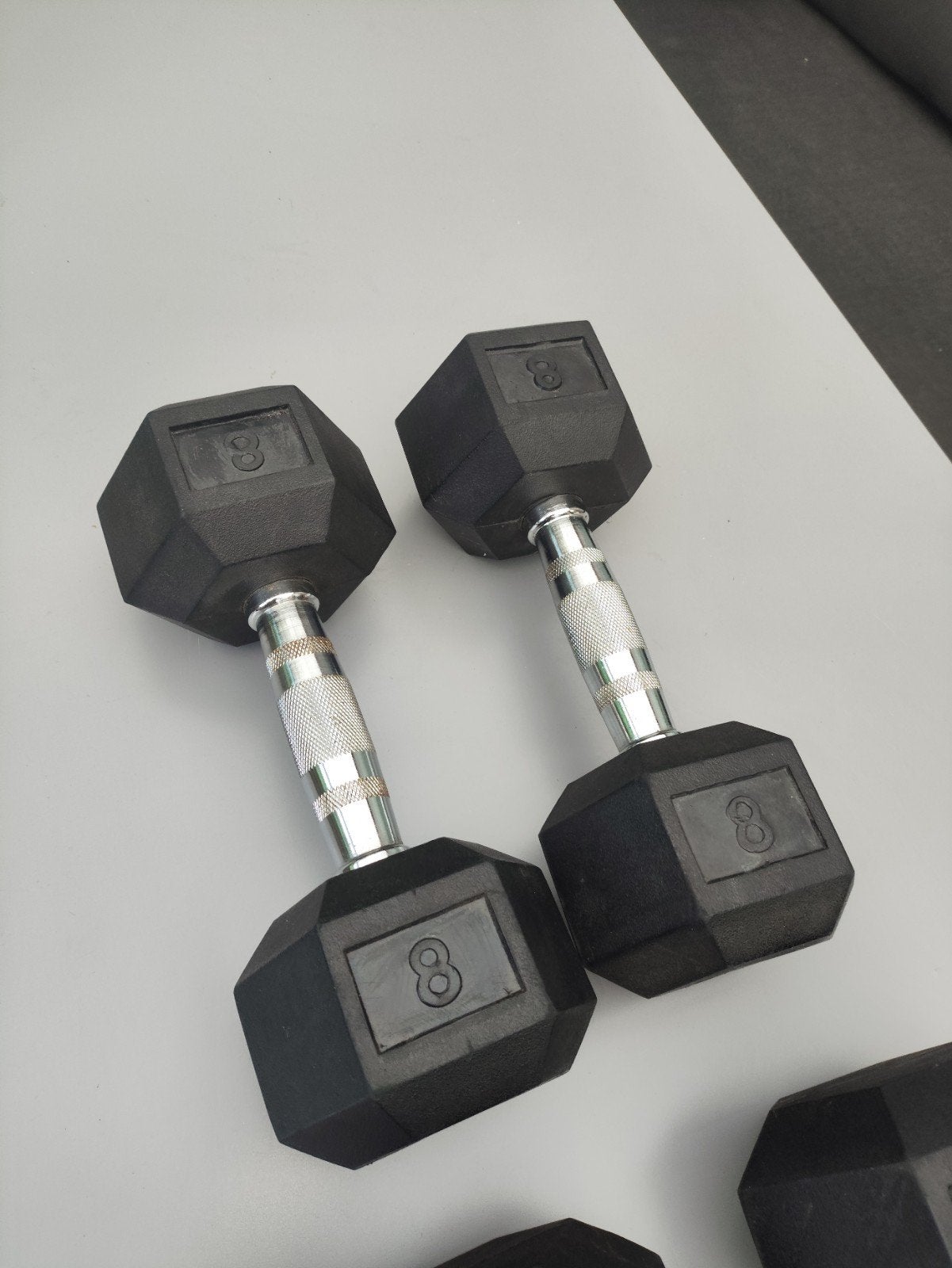 Set hexagon dumbbells 8kg ZGAN, Sport en Fitness, Fitnessmaterialen, Ophalen