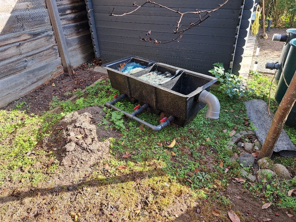 3 kamerfilter, koivijver filter, Ophalen, Gebruikt, Vijverfilter