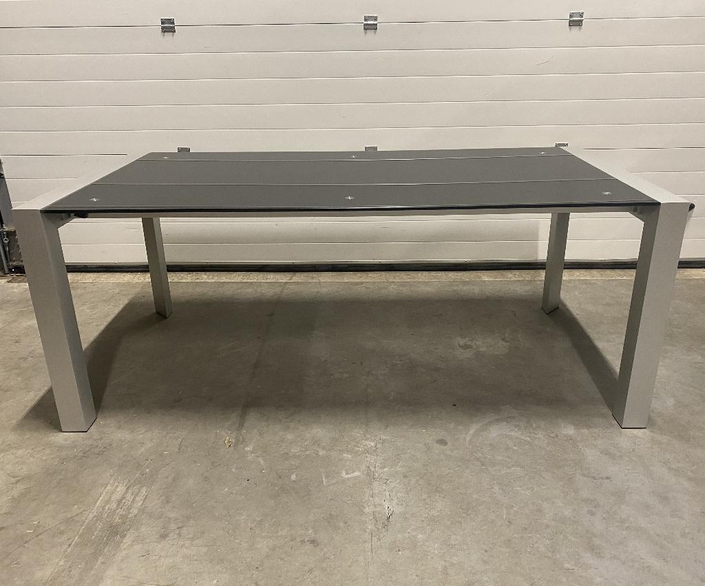 Uitschuifbare design tafel, Design, 200 cm of meer, Ophalen of Verzenden, Zo goed als nieuw