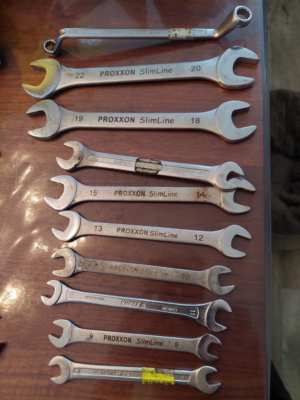 PROXXON SlimLine Sleutelset - Diverse Maten, Ophalen of Verzenden, Gebruikt, Sleutel/ratel, Overige merken