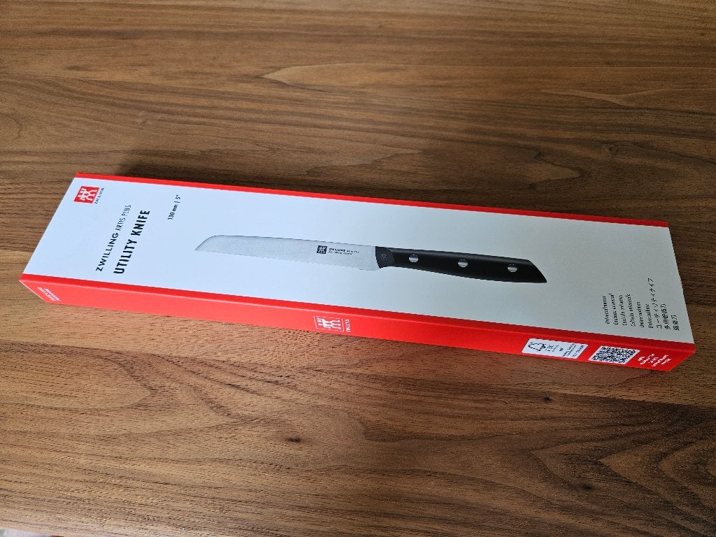 Zwilling Artis Plus, nieuwstaat universeel mes., Huis en Inrichting, Los bestek, Nieuw, Rvs of Chroom, Overige merken