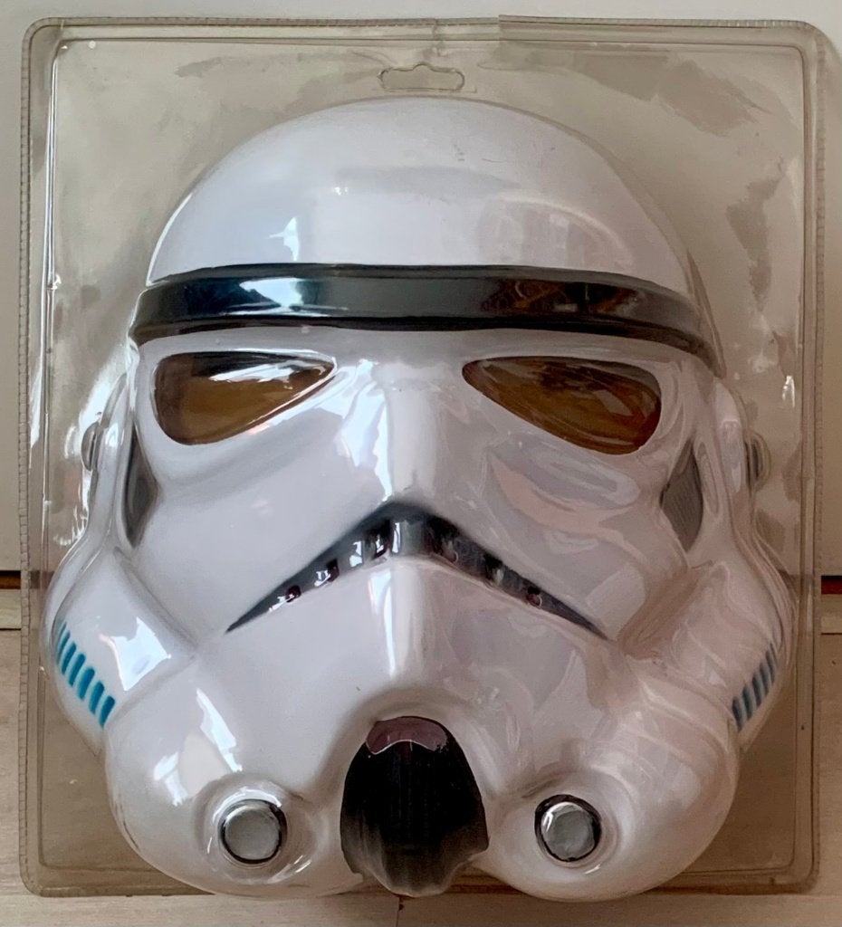 Star Wars Stormtrooper masker [Adult size] plastic, Ophalen of Verzenden, Nieuw, Overige typen