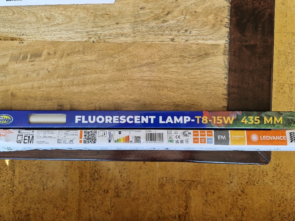 twee T8 aquariumlampen  435mm / 438mm, Ophalen, Nieuw, Verlichting of Verwarming, Juwel