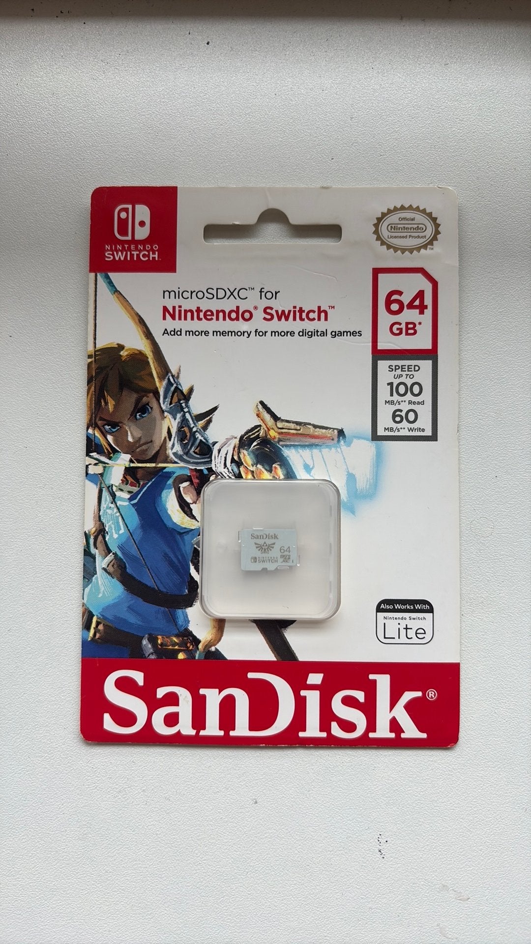 Nintendo switch microsdxc 64gb, 1 speler, Ophalen of Verzenden, Zo goed als nieuw, Vanaf 7 jaar