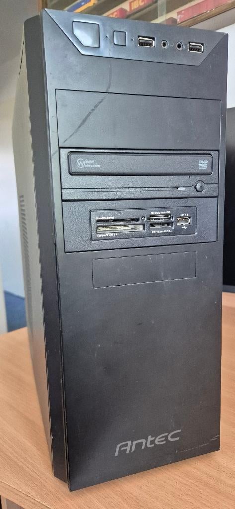 Game PC I7 -7700K compleet met 24 inch monitoren, Gebruikt, Zelf gebouwde pc, Gaming, HDD