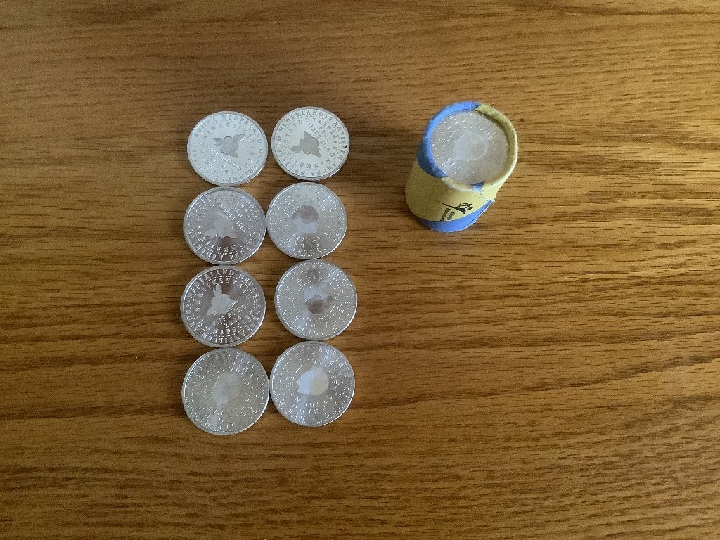 Vijf euro zilver 2004, Ophalen of Verzenden, Koningin Beatrix, Euro's, Zilver