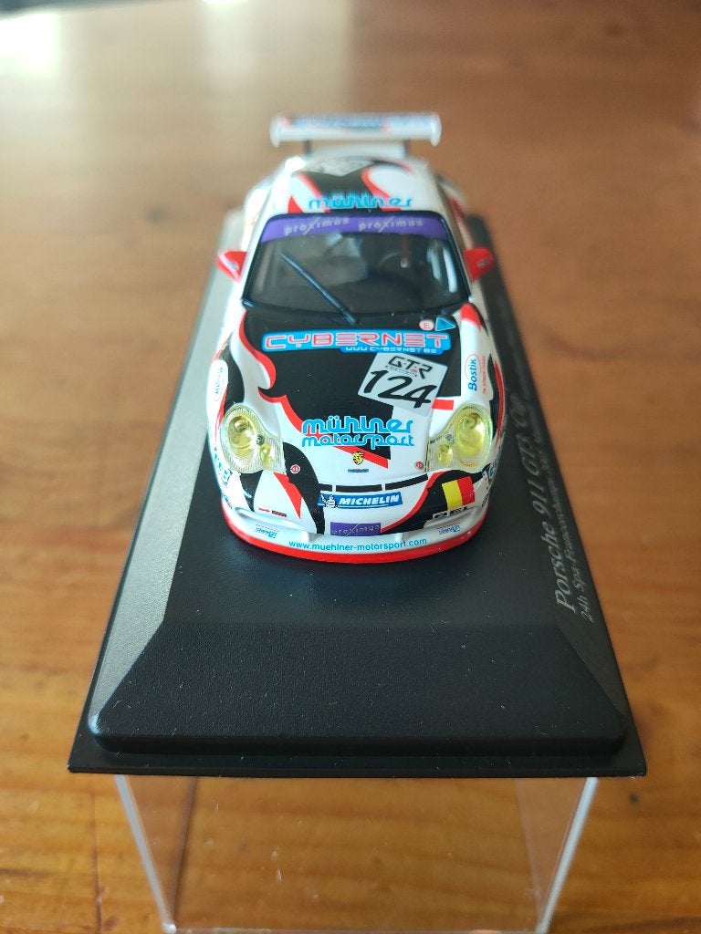 Porsche 911 GT3 Cup , 1:43 , Minichamps ,nr 115, Ophalen of Verzenden, Zo goed als nieuw, Auto, MiniChamps