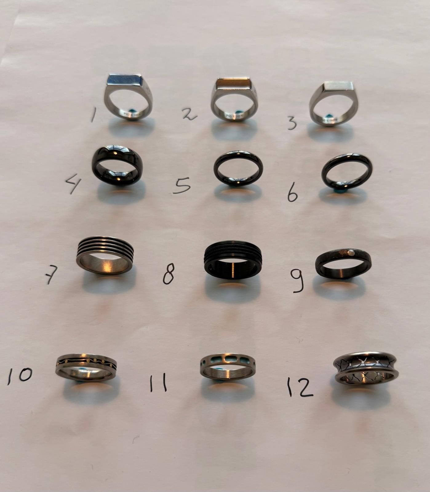 diverse ringen Pig&Hen, goud, keramiek, titanium, zirkonium, Ophalen of Verzenden, Nieuw, Zilver, Dame of Heer