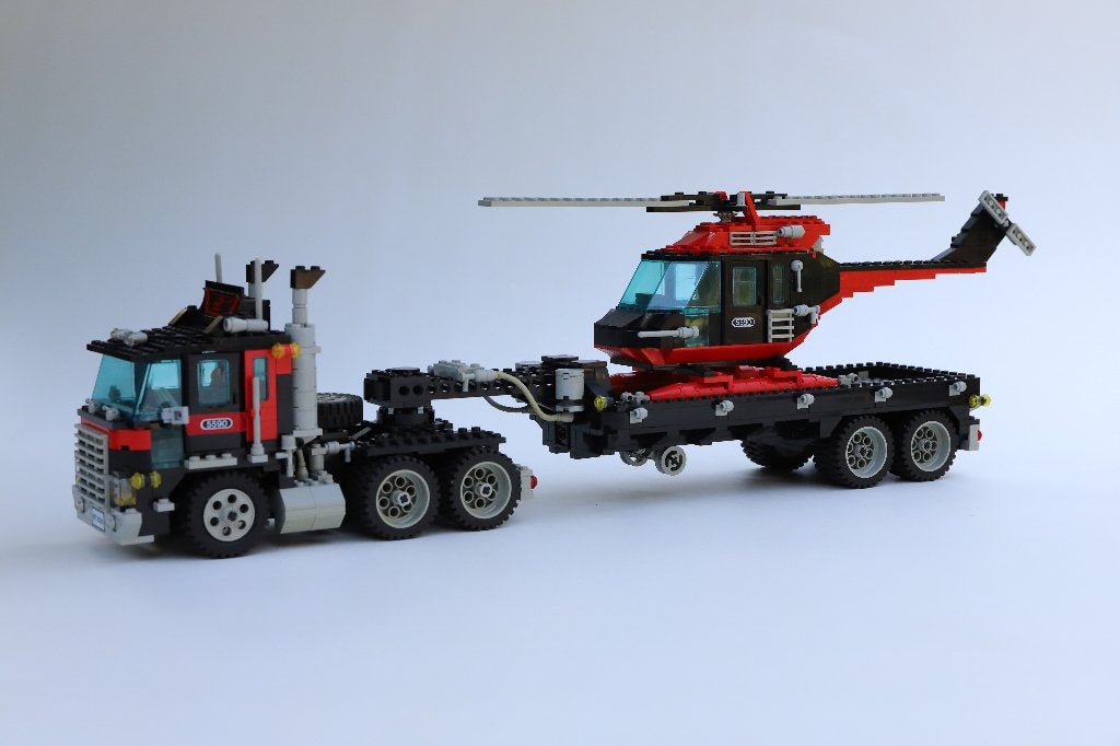 LEGO Model Team 5590 Whirl and Wheel Super Truck (1990), Gebruikt, Overige thema's, Lego, Compleet