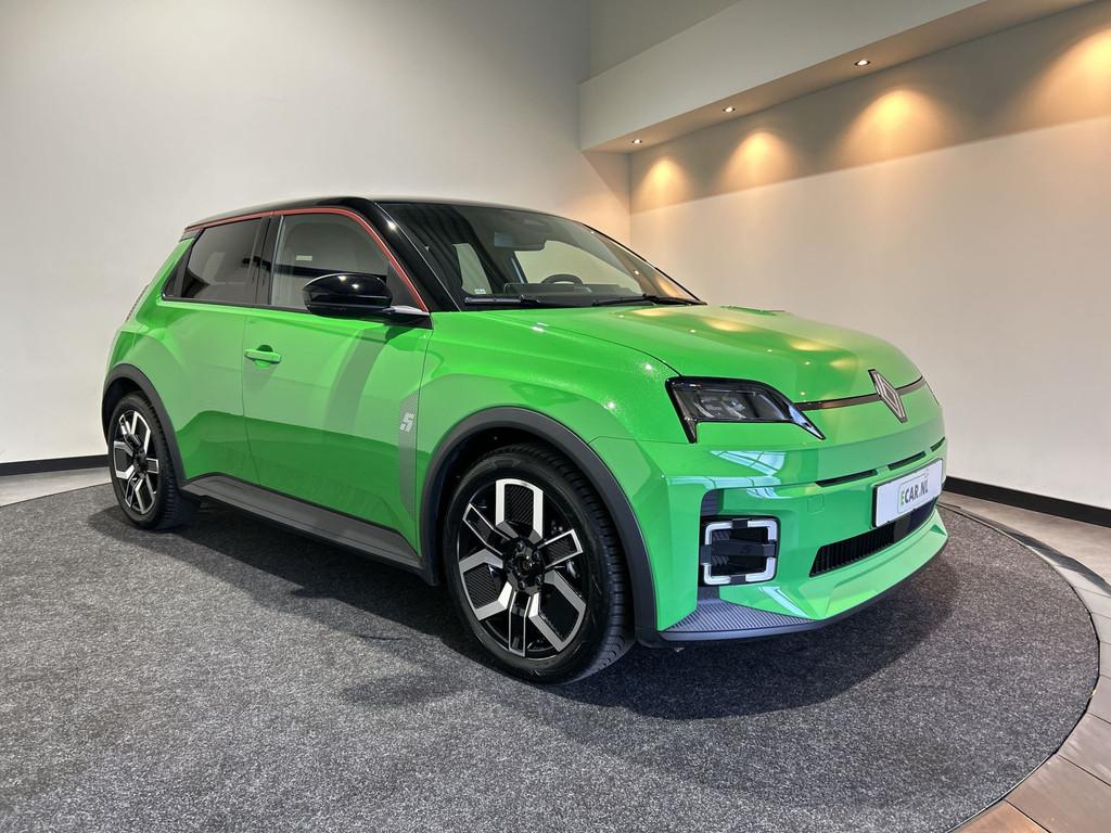 Renault 5 Techno Comfort range 52 kWh Navigatie | LED, Auto's, Renault, Stof, Gebruikt, 246 min, Automatische klimaatregeling