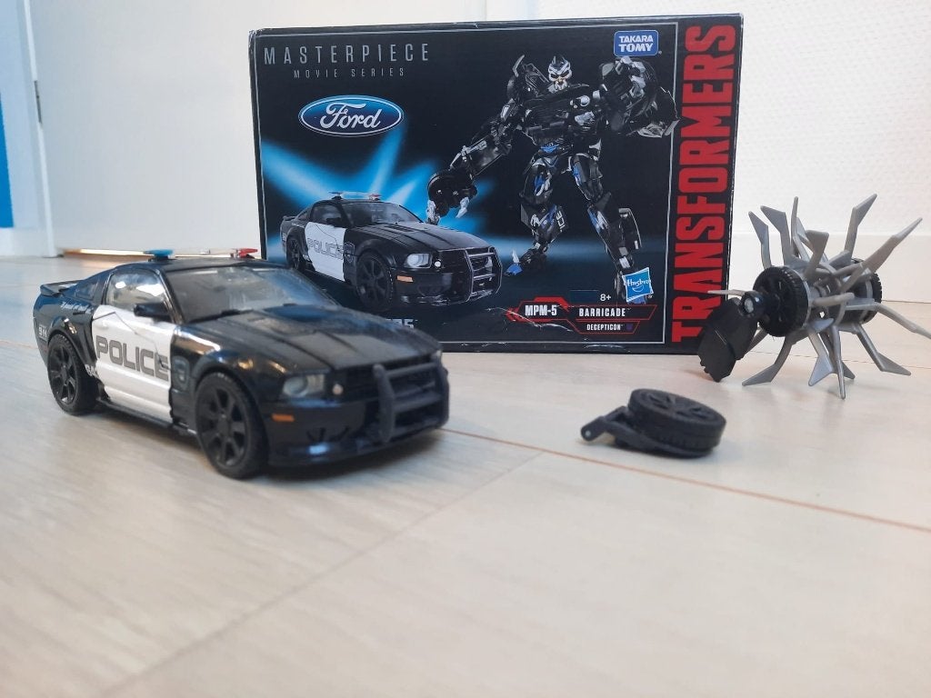 Transformers Masterpiece MPM-5 Barricade, Verzamelen, Transformers, Overige generaties, Ophalen of Verzenden, Gebruikt, Autobots