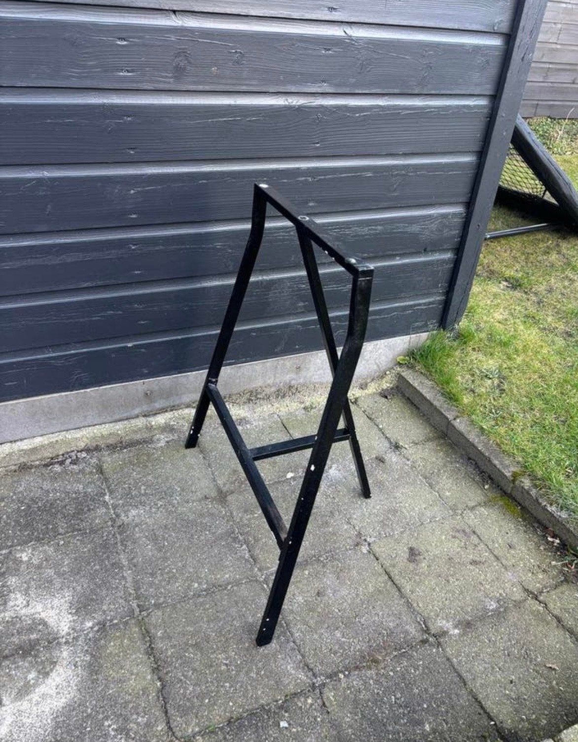 IKEA bureau poot - Zwart, verstelbaar, Ophalen, Zwart, Gebruikt, Metaal