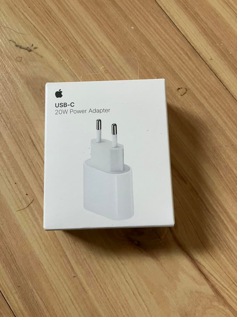 Originele USB-C 20w power adapter (nieuw), Ophalen of Verzenden, Nieuw, Overige typen, Apple iPhone