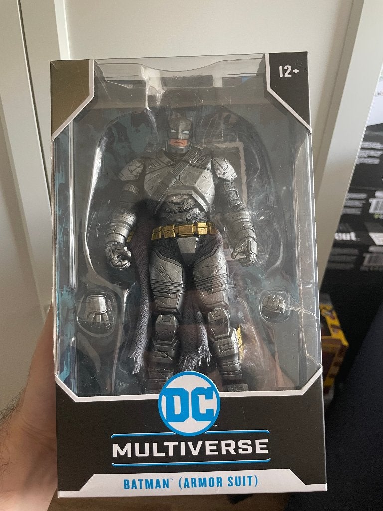Mcfarlane Batman Armor Suit (BvS), Ophalen, Zo goed als nieuw