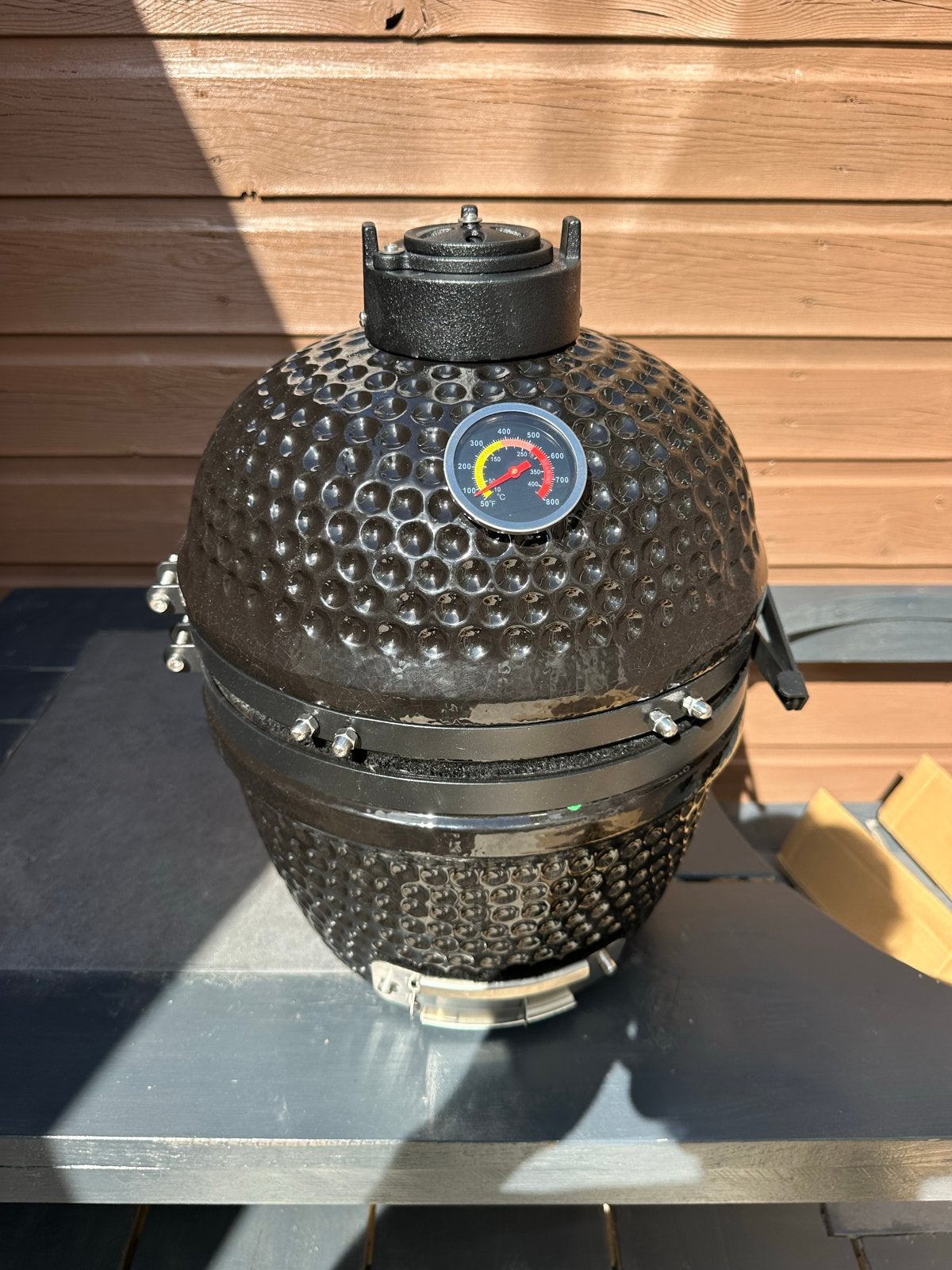 Compacte Zwarte Kamado BBQ 13 inch - Perfect voor 2 pers., Tuin en Terras, Barbecue-accessoires, Ophalen of Verzenden, Nieuw