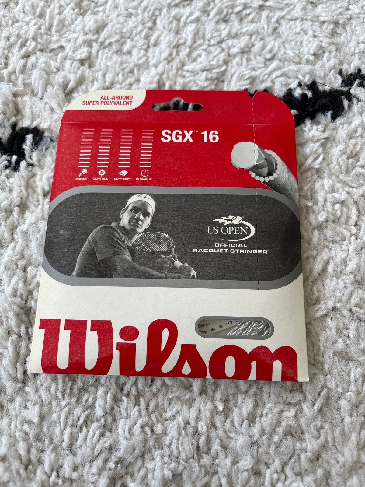 Wilson SGX 16 Tennis Snaar - Nieuw Setje, Ophalen, Nieuw, Grip of Snaar, Wilson