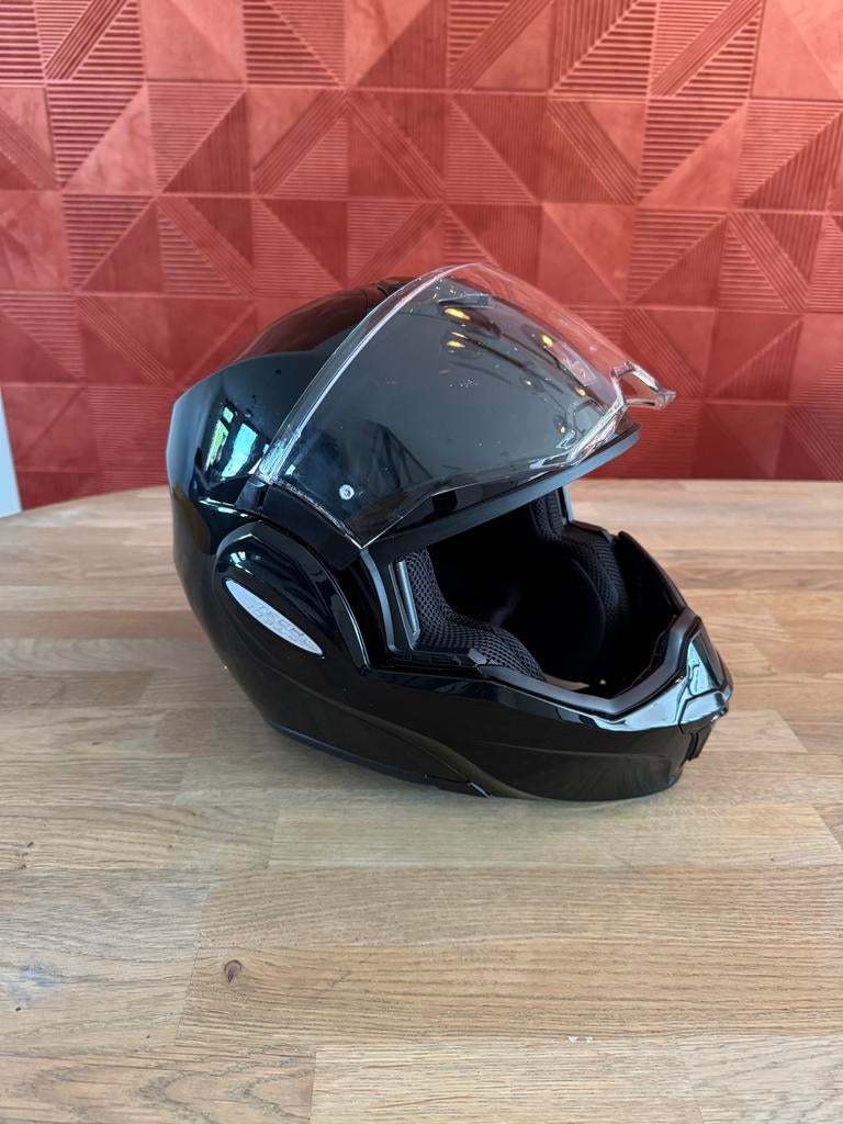 Scorpion EXO-Tech EVO Systeemhelm Zwart XL met hoes, Motoren, Kleding | Motorhelmen, Systeemhelm, Heren, XL, Tweedehands