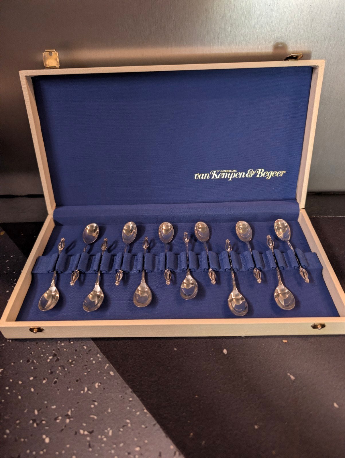 Zilveren theelepels set van Keltum van Kempen & Begeer, Ophalen of Verzenden