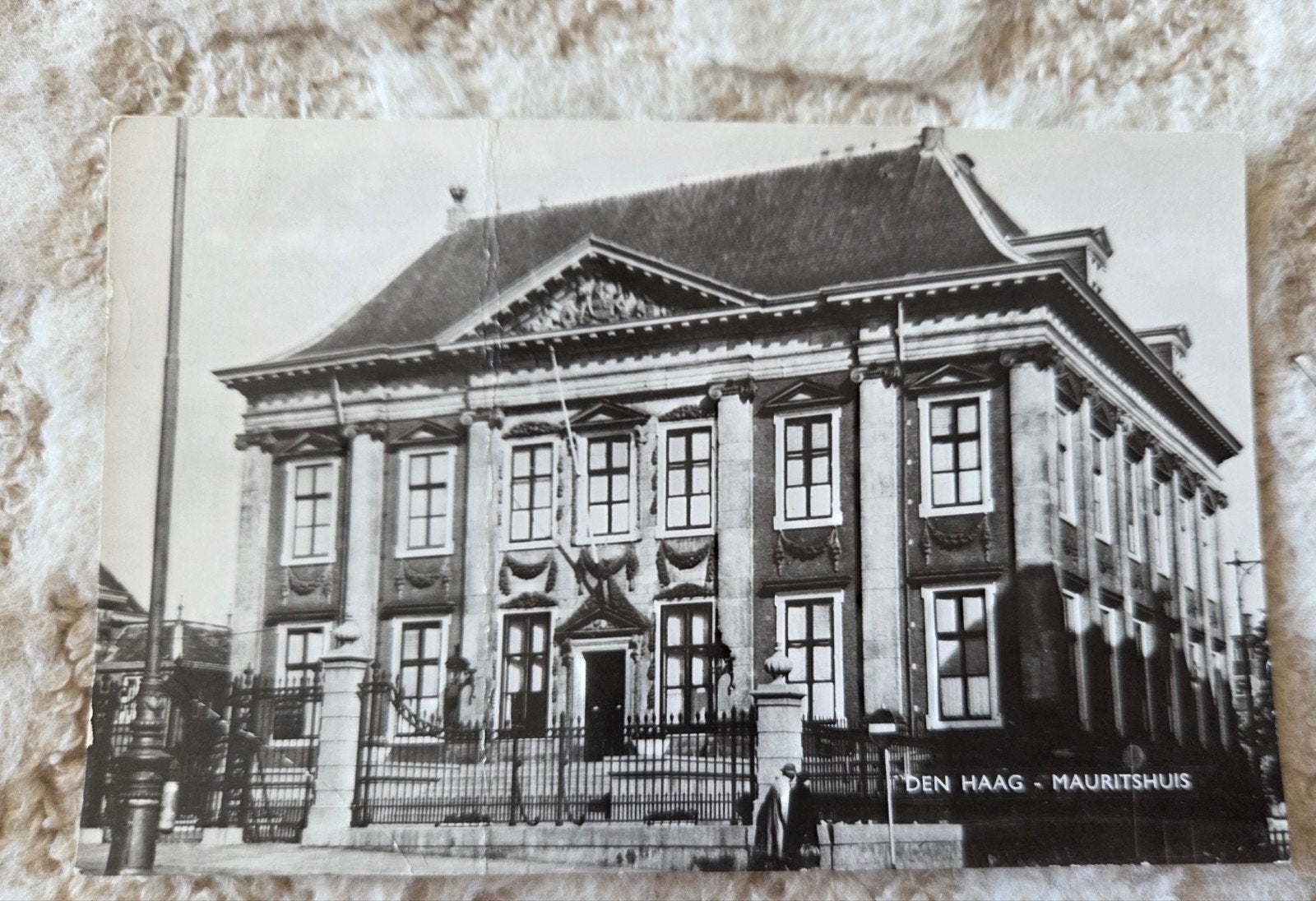 Oude Ansichtkaart Mauritshuis Den Haag 1959, Verzenden, 1940 tot 1960, Gelopen, Zuid-Holland