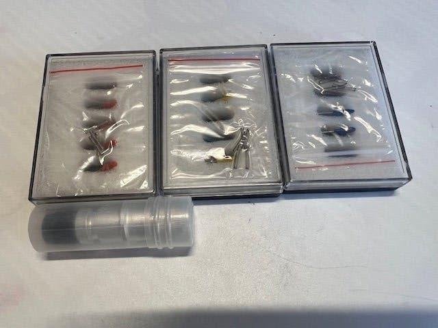 Snijplotter messen set 30/45/60 graden met houder, Geschikt voor snijden, Abstract, Zilver, Gereedschap of Toebehoren