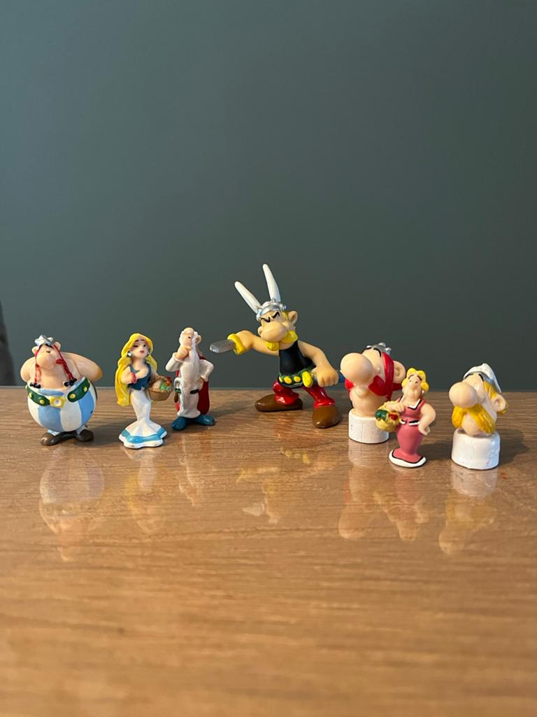 Leuke set Asterix en Obelix poppetjes, Ophalen of Verzenden, Zo goed als nieuw