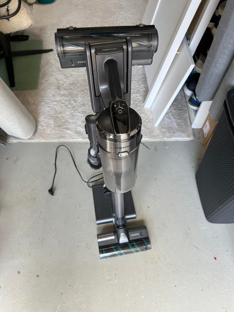 samsung jet 90 steelstofzuiger compleet - defect, Witgoed en Apparatuur, Stofzuigers, Ophalen, Zo goed als nieuw