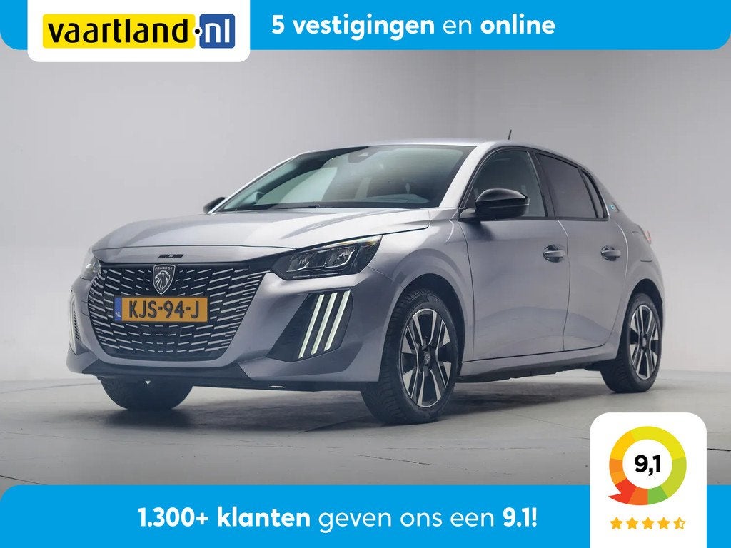 Peugeot 208 EV Allure 50 kWh NW-Model 3-Fase [ Navi Stoelver, Gebruikt, Leder, 315 min, 1430 kg
