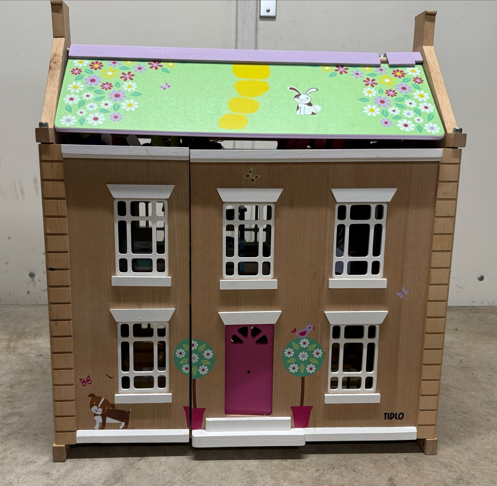 Tidlo Tidlington Poppenhuis met Meubels en Poppen, Ophalen, Gebruikt, Poppenhuis