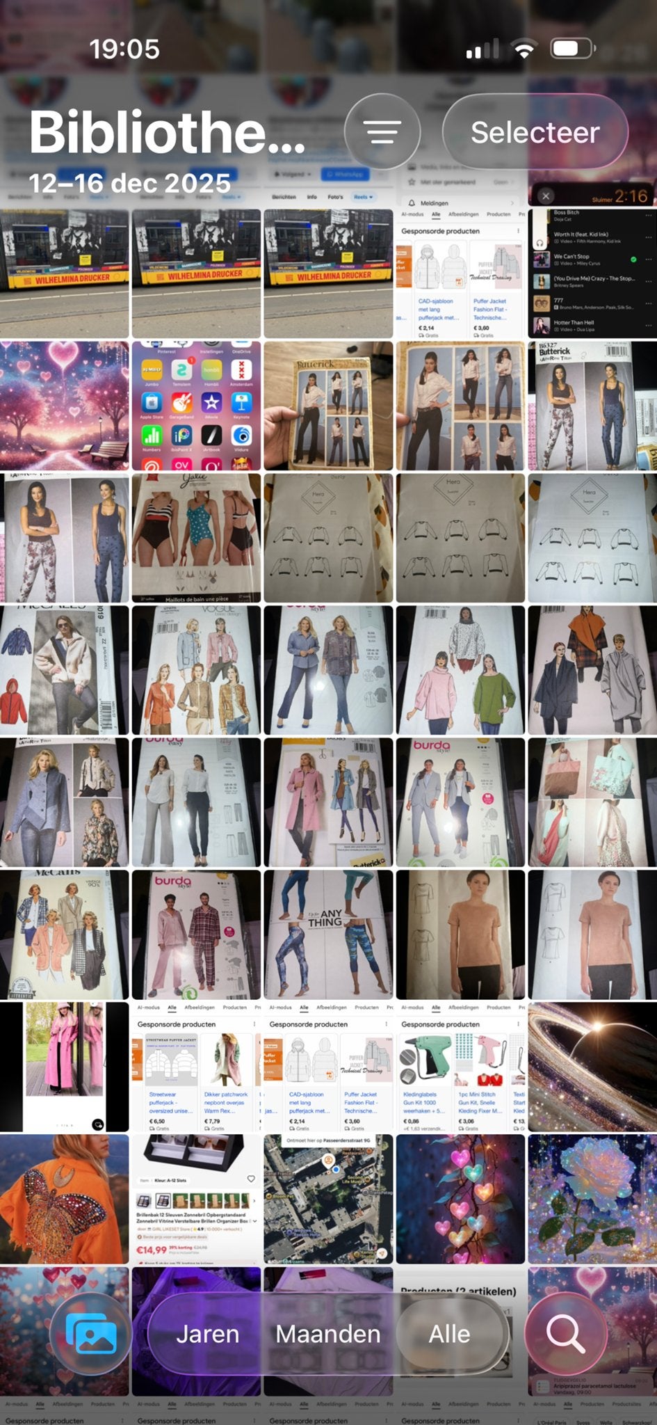 20 Naaipatronen Grote Maten - Diverse Kledingstukken, Broek, Gebruikt, Vrouw, Burda