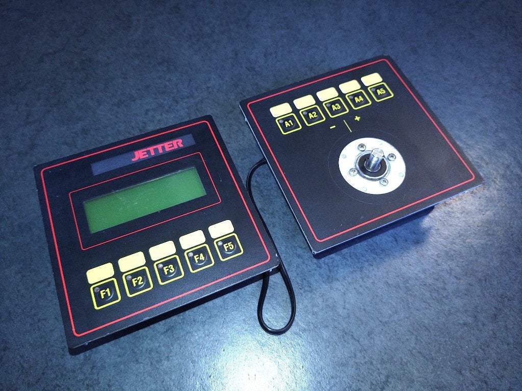 Jetter HMI Display, TYPE: LCD16+HR1, Bench Tested, Ophalen of Verzenden, Refurbished