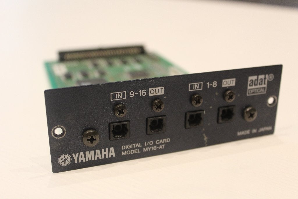 Studio-gebruikte Yamaha MY16AT ADAT insteekkaart, Ophalen of Verzenden, Zo goed als nieuw, 10 tot 20 kanalen