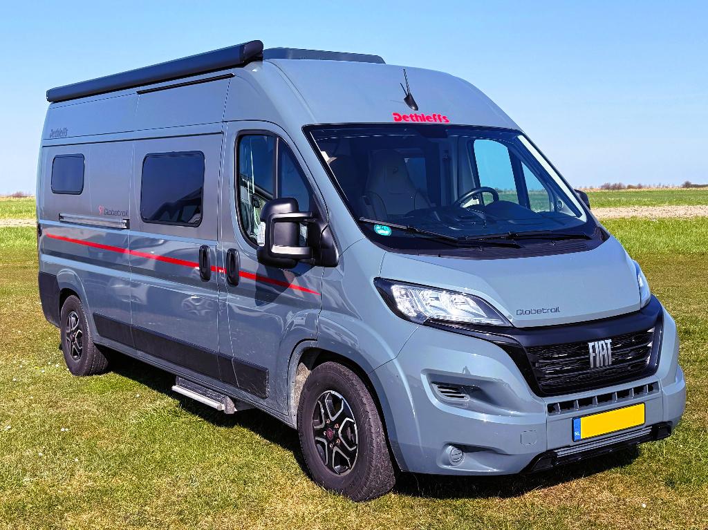Dethleffs Globetrail 600 DB - lage km-stand - Automaat, Automaat, Buscamper of Camperbus, Ringverwarming, Fiat