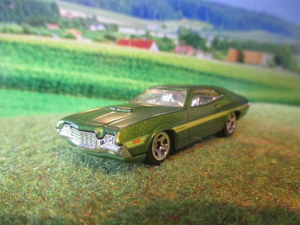 1972 Ford Gran Torino Sport - Hot Wheels First Release, Ophalen of Verzenden, Gebruikt, Auto