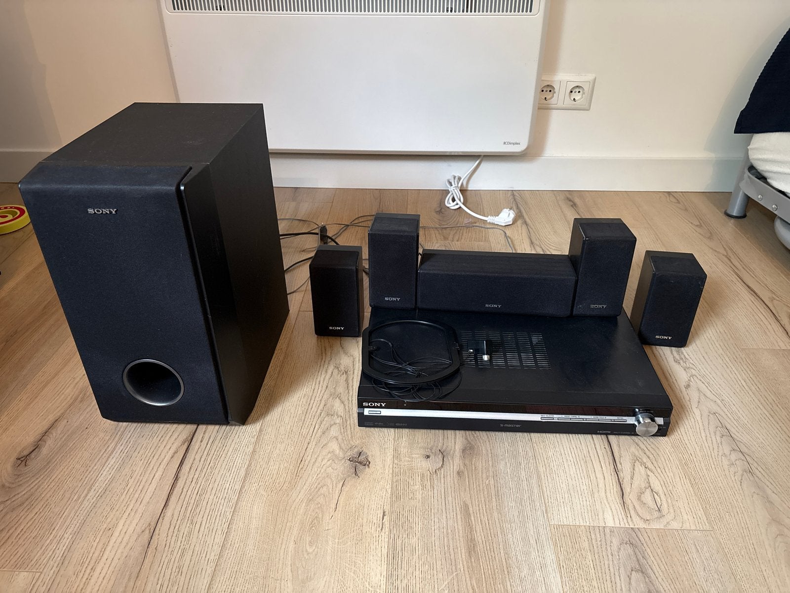 Sony Home Cinema Set met DVD-speler, recorder  en 5.1 geluid, Ophalen, Gebruikt, 70 watt of meer, 5.1-systeem