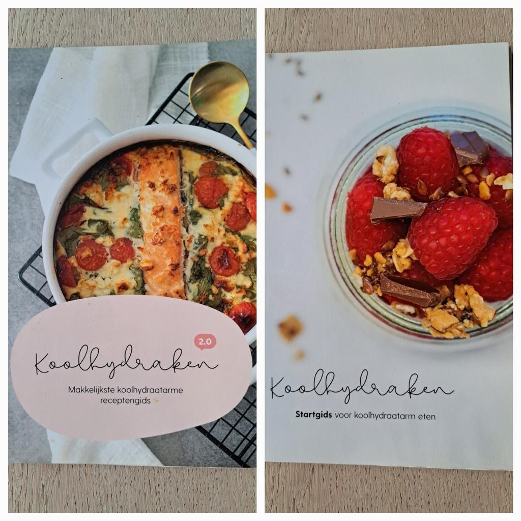 2x Koolhydraken, Boeken, Kookboeken, Zo goed als nieuw, Gezond koken, Ophalen of Verzenden