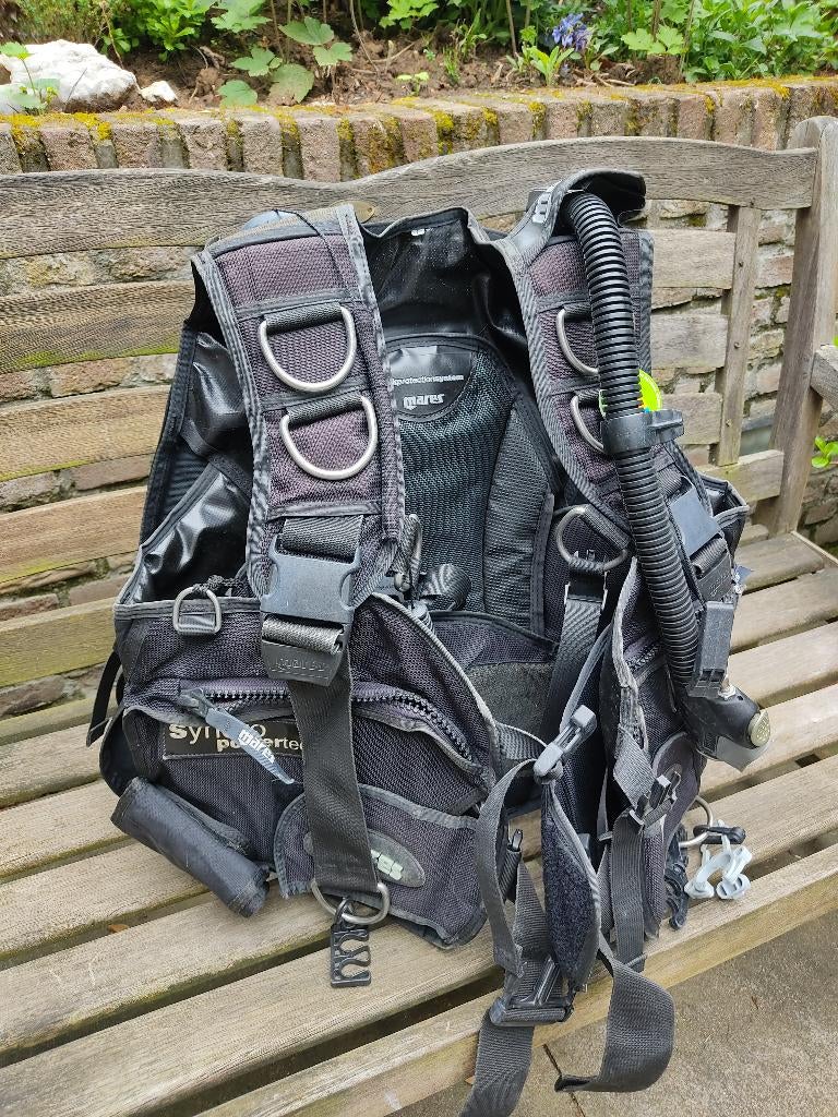 Trimvest Mares ( Wing  ) Syncro powertech, Watersport en Boten, Duiken, Ophalen of Verzenden, Gebruikt, Trimvest of Wing