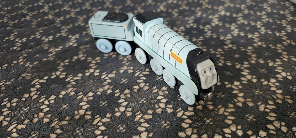 Thomas de trein Hout Spencer, Ophalen of Verzenden, Zo goed als nieuw