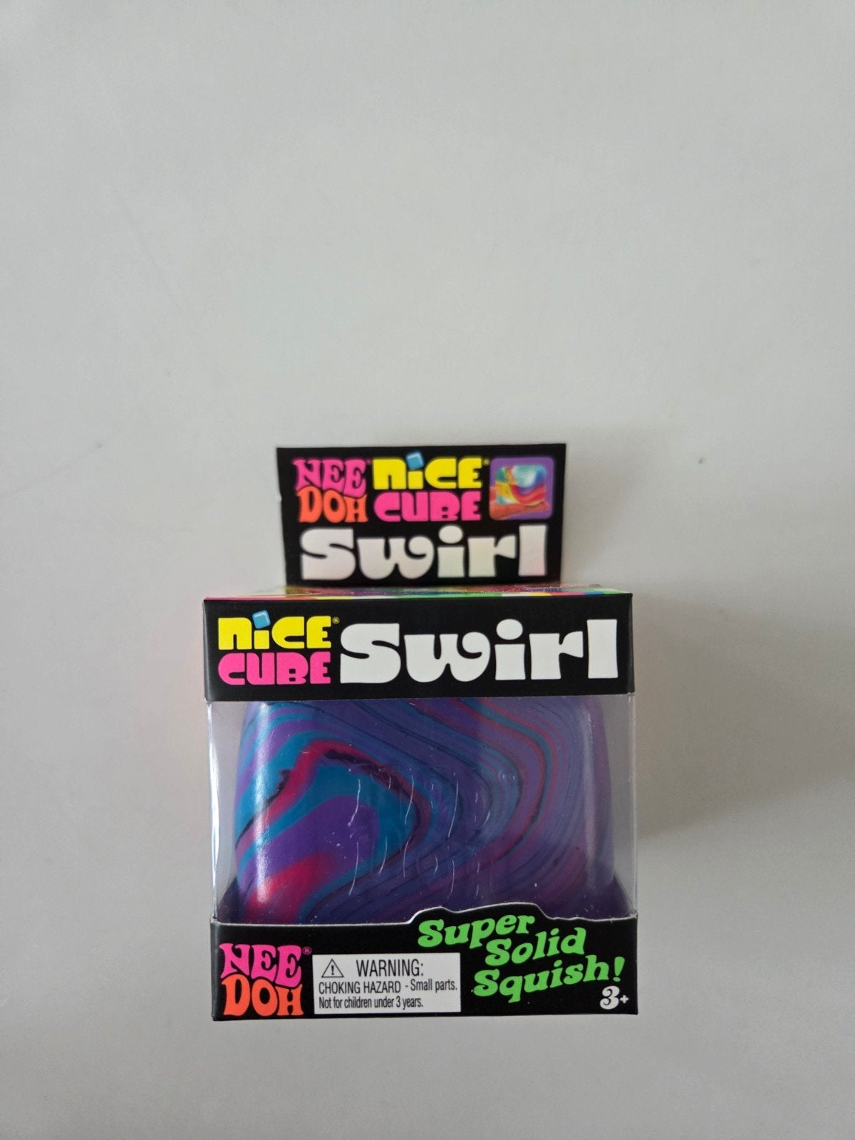 NeeDoh Nice Cube Swirl - Super Solid Squish! Nieuw in verpak, Kinderen en Baby's, Speelgoed | Overig, Ophalen of Verzenden