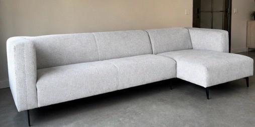 Moderne Hoekbank 310 breed.  Kan per direct  weg, Huis en Inrichting, Banken | Bankstellen, Ophalen, 250 tot 300 cm, 100 tot 125 cm