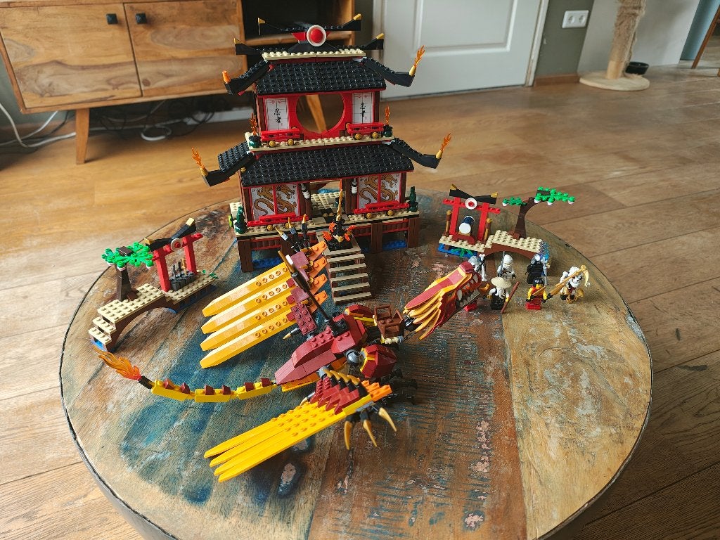 Ninjago lego sets, Gebruikt, Lego, Ophalen of Verzenden, Compleet