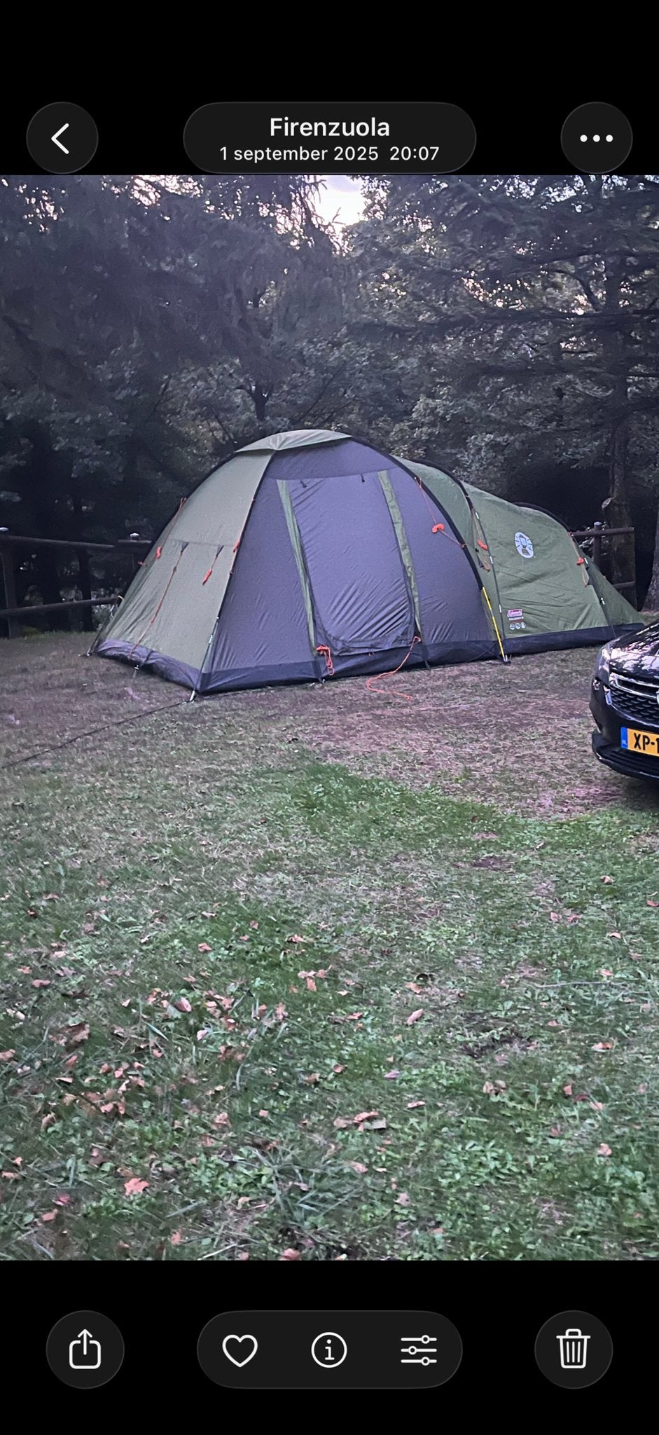 Coleman Raleigh 5 Tent - Ruime en comfortabele familietent, Ophalen, Zo goed als nieuw, Tot en met 5