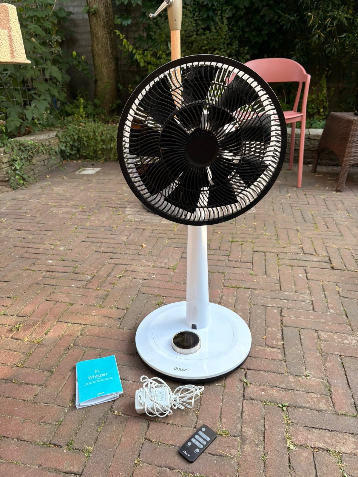 Duux Whisper Fan - Stille en Krachtige Ventilator, Witgoed en Apparatuur, Ventilatoren, Ophalen of Verzenden, Ventilator met afstandsbediening