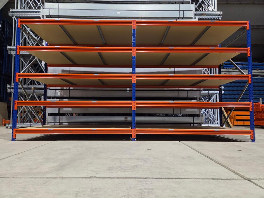Sets 3.9m Ar grootvakstelling magazijnstelling nette staat!, Ophalen of Verzenden