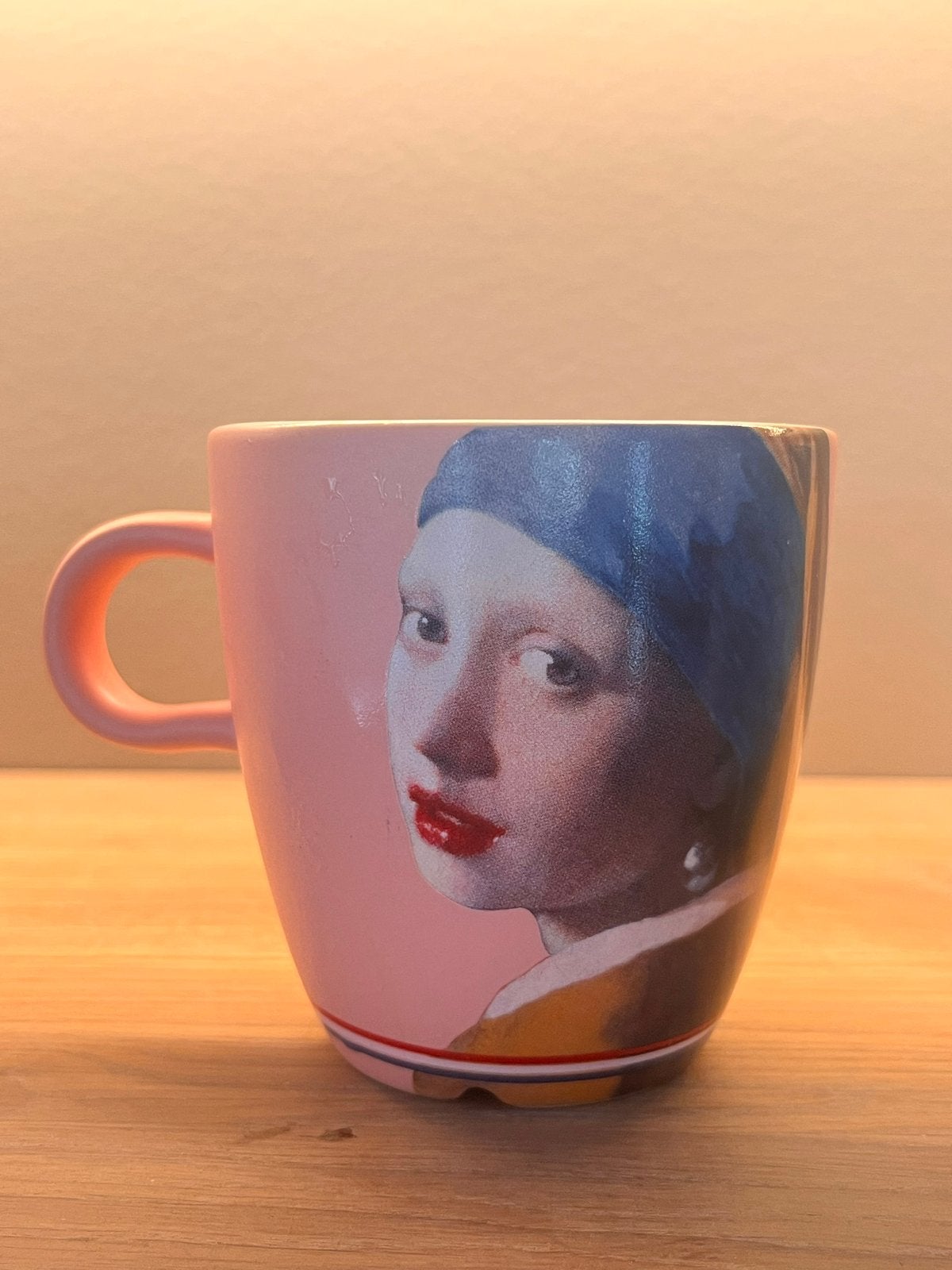 Douwe egberts Meisje met de Parel mok, Blond Amsterdam, Overige typen, Nieuw, Ophalen of Verzenden